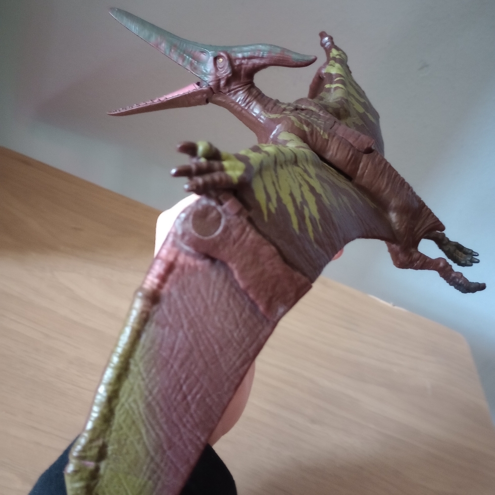 Jurassic Park Lost World Pterodactyl Dinosaur Toy Battery Operated